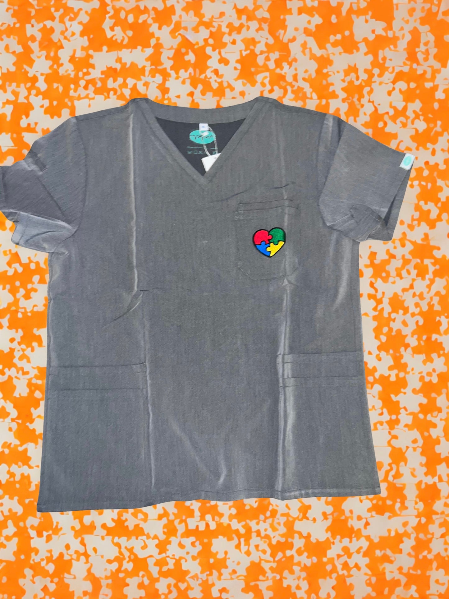 Autism Awareness Grey Top